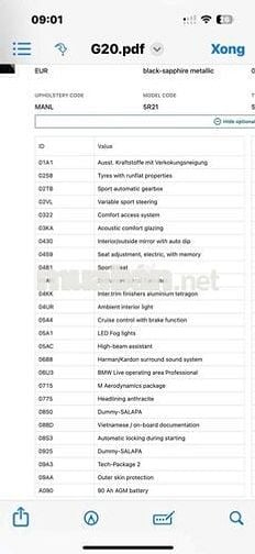 BMW 330i 2020 Đen 89,999 km