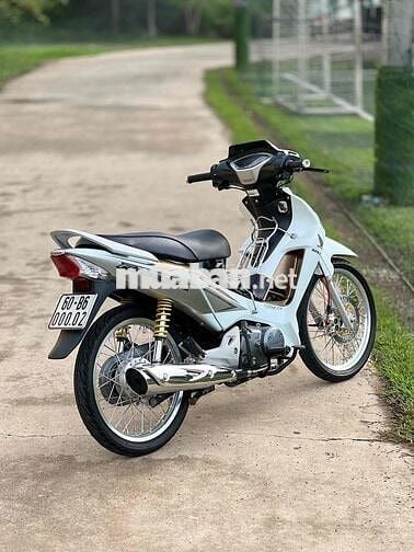 Honda Future X125 Úp Fi Trắng Đen Số 00002
