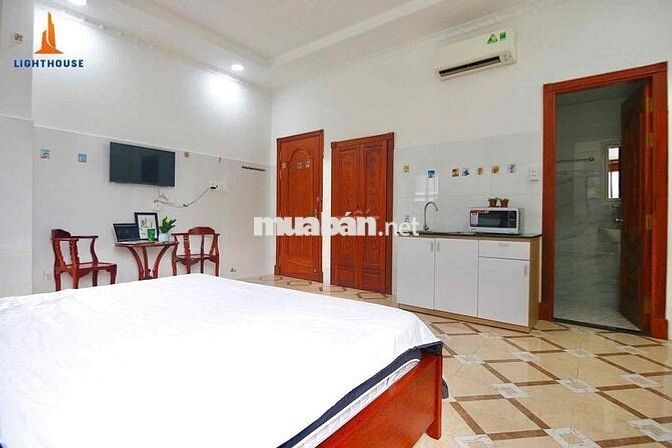 STUDIO NHIỀU CỬA SỔ THOÁNG NỘI THẤT GÀN CẦU VƯỢT BA THÁNG HAI QUẬN 10