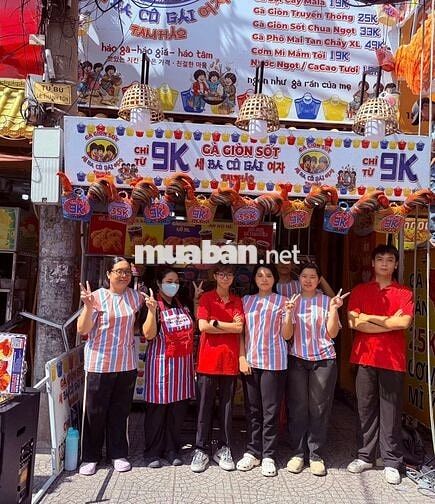 TUYỂN NV GÀ RÁN CHI NHÁNH MỚI LƯƠNG ĐỊNH CỦA DĨ AN