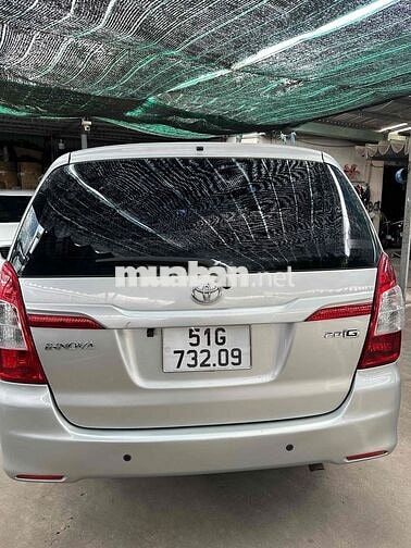 Toyota Innova AT 2014 Bạc Tự động 8 chỗ gốc xài Go