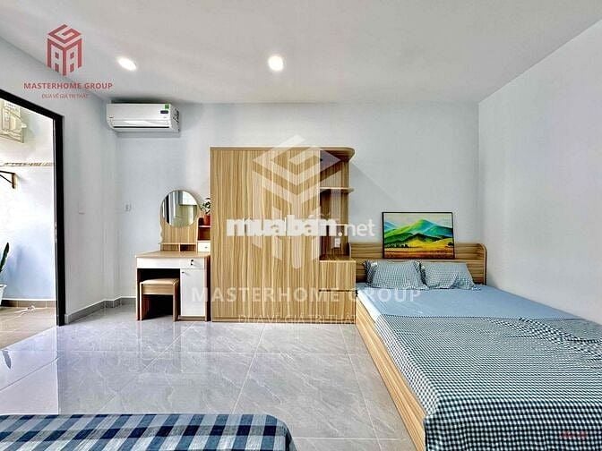 Cho thuê Studio ban công mới xây có thang máy ngay Chu Văn An gần HVCB