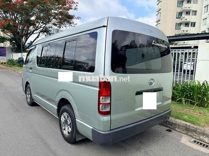 Toyota Hiace Limosine 2008 11 chỗ Xe Zin Đẹp