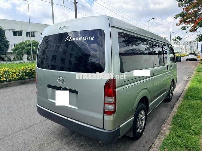 Toyota Hiace Limosine 2008 11 chỗ Xe Zin Đẹp