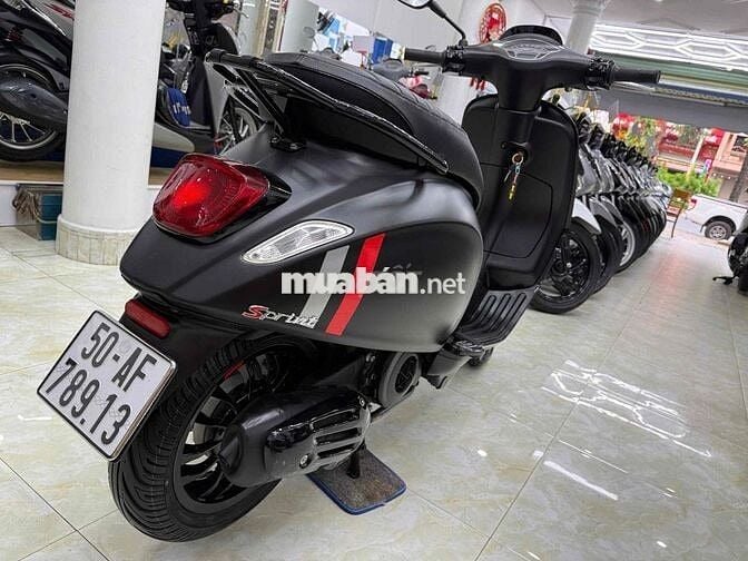 Piaggio Vespa Sprint iget abs 2021 Đen Nhám