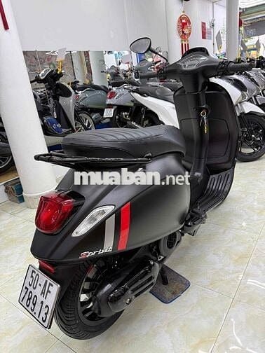 Piaggio Vespa Sprint iget abs 2021 Đen Nhám