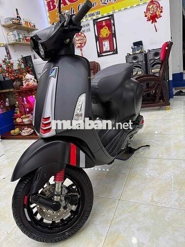 Piaggio Vespa Sprint iget abs 2021 Đen Nhám