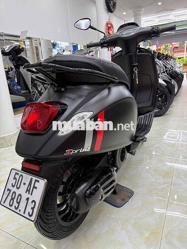 Piaggio Vespa Sprint iget abs 2021 Đen Nhám