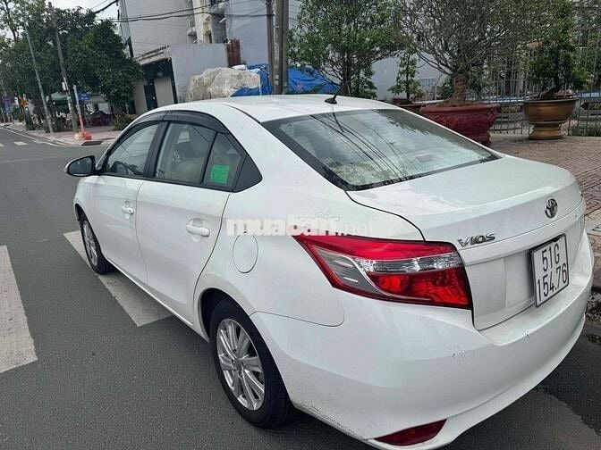 Toyota Vios 2018 Số sàn 59.327 km Trắng 1 chu mua