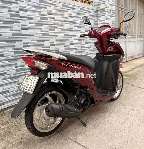 Honda Vision 2017 đẹp, máy zin êm biển Long An