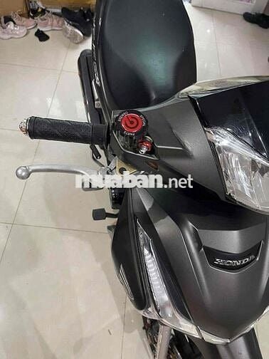 Honda Wave 125 Trắng đỏ, Vàng cát Ohlins Monkey