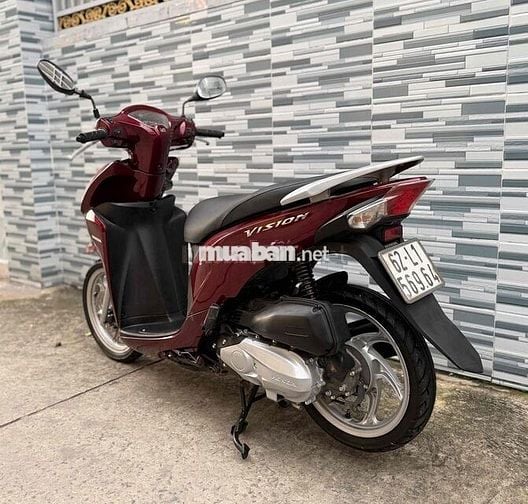 Honda Vision 2017 đẹp, máy zin êm biển Long An