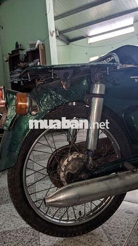 Honda Super Cub 50 Xanh Cổ điển