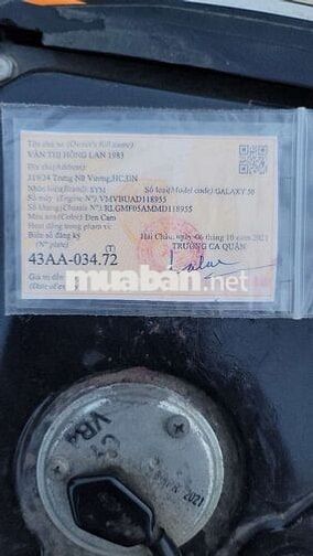 SYM Galaxy 50cc 2021 Đen 140.000 km