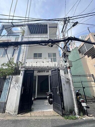 Nhà cho thuê căn góc - hẻm xe tải thông- 4Pn có sân xe gần Ngã Tư PN