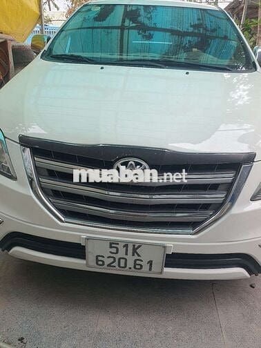 Toyota Innova 2.E 2016 Trắng 135.000 km