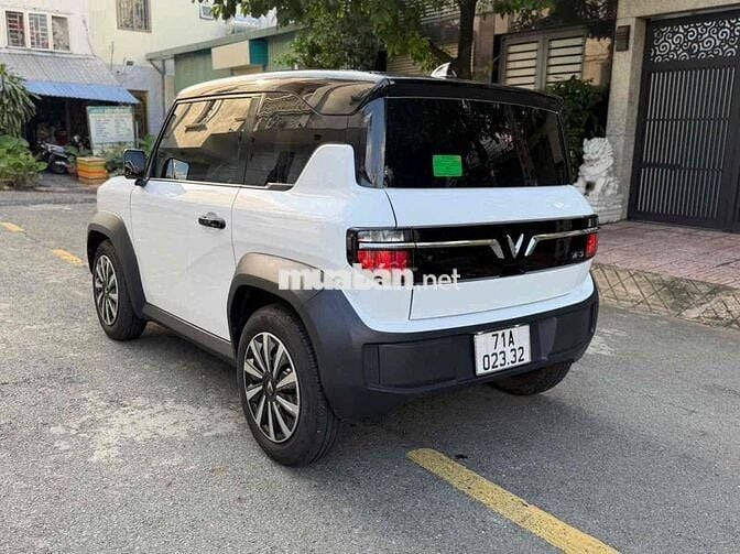 VinFast VF3 2025 Trắng 28000 km thuê pin
