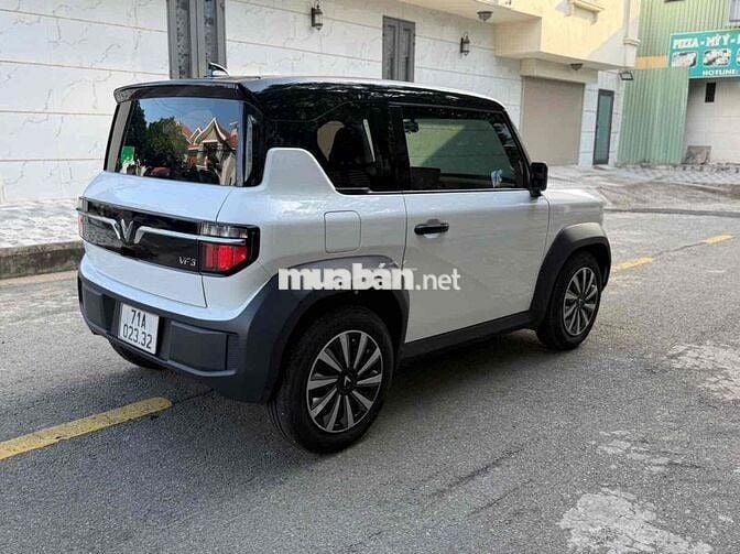 VinFast VF3 2025 Trắng 28000 km thuê pin