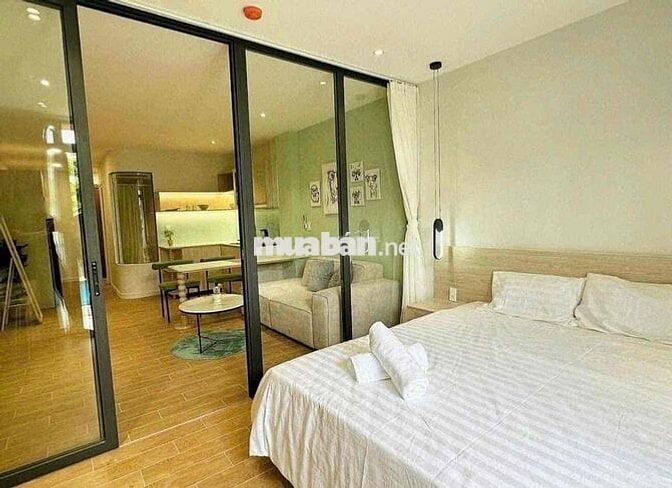 Căn hộ 1 phòng ngủ ban công tách bếp KDC Him Lam