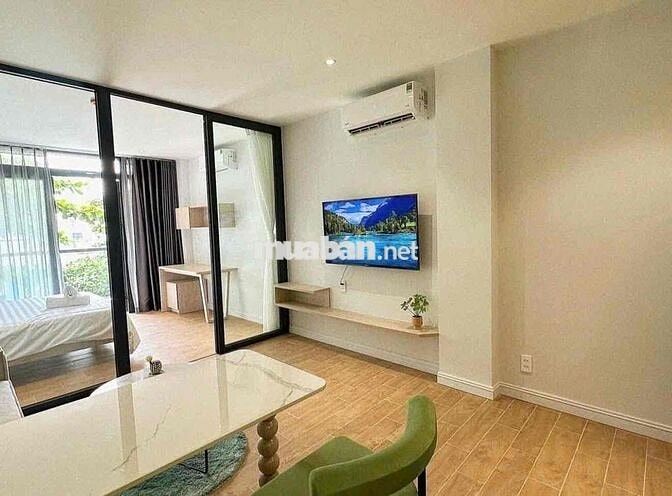 Căn hộ 1 phòng ngủ ban công tách bếp KDC Him Lam