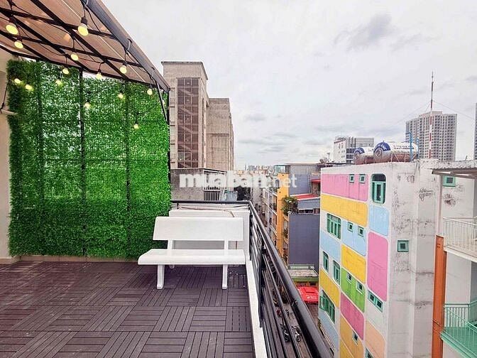 Cho thuê căn 1pn tách bếp balcon full nt Thành Thái gần ĐH Kinh tế q10