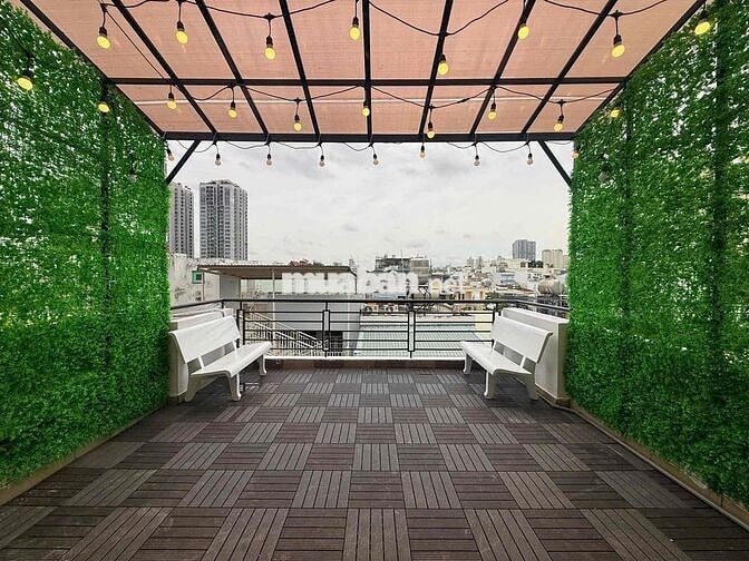 Cho thuê căn 1pn tách bếp balcon full nt Thành Thái gần ĐH Kinh tế q10
