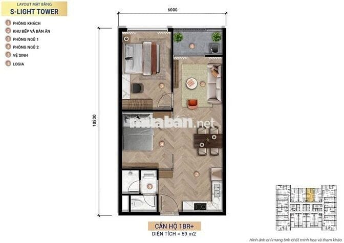NHỈNH 3 TỶ SỞ HỮU NGAY CĂN 2PN S-LIGHT VIEW SÔNG HÀN - GIÁ GIAI ĐOẠN 1