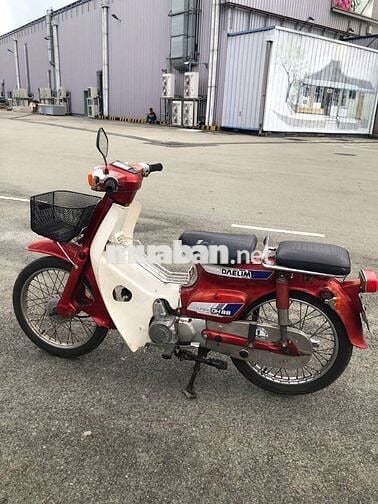 Honda Cub DH màu  Đỏ còn zin   biển số TPHCM
