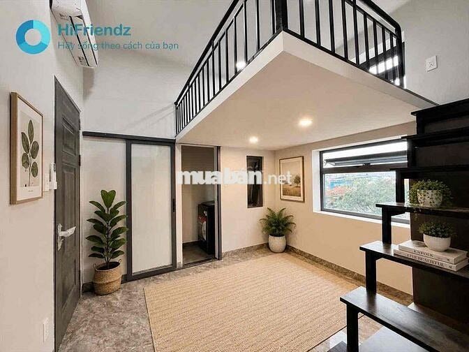 GIỮ PHÒNG ĐẾN CUỐI T8 - FULL NỘI THẤT - MÁY GIẶT RIÊNG - THANG MÁY