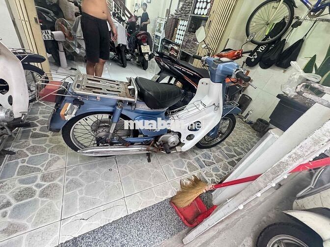 Honda Cup 90 90cc Xanh trắng biển 43 biển đẹp
