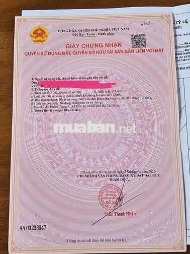 Bán đất siêu đẹp khu vực Đất đỏ, Bà Rịa 
