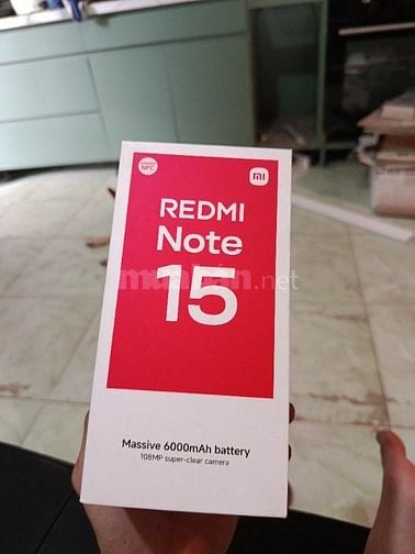 Xiaomi redmi 15 note xanh dương. Mới mua 1 tháng ở FPT 
