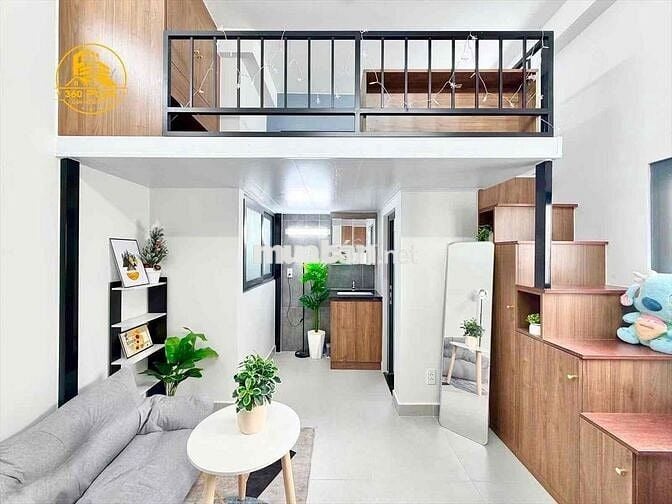 CĂN HỘ CÓ GÁC MỚI XÂY SIÊU ĐẸP BAN CÔNG CỬA SỔ TRỜI THOÁNG MÁT