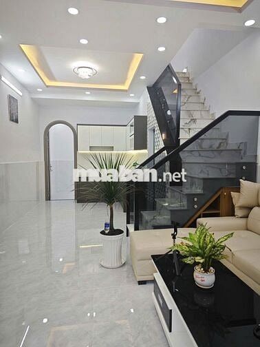 Nhà Hẻm Xe Hơi Tỉnh Lộ 10, Giáp Quận 6,  DTSD: 120m2. Chỉ 4.9TY