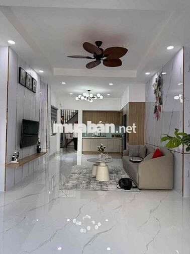 NHÀ ĐẸP 2 TẦNG HẺM XE TẢI - PHÚ THỌ HOÀ TÂN PHÚ 55.5m2•4.4x13