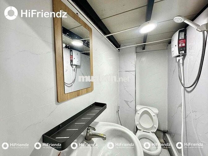 PHÒNG BAN CÔNG FULL NỘI THẤT GẦN CHỢ THẠCH ĐÀ- CV LÀNG HOA