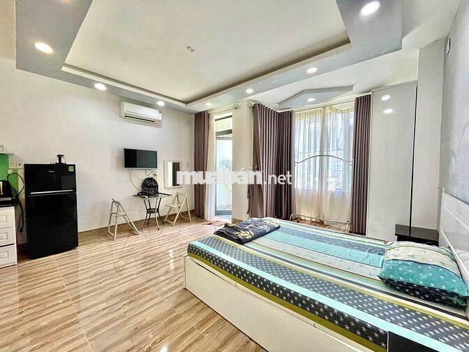studio tách bếp bancol cửa sổ gần đại học Bách Khoa, Huflit quận 10