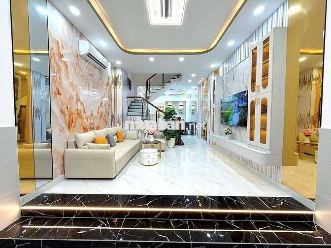 8,9 Tỷ TL nhà 3 tầng mặt tiền hẻm xe hơi 1806/Huỳnh Tấn Phát Nhà Bè
