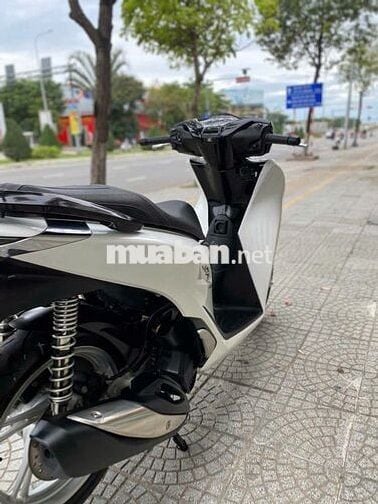 Honda SH 160 2024 Trắng đen, siêu mới máy rin