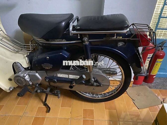 Honda Super Cub Custom 70 Xanh đậm, 