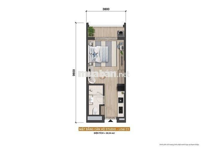 Căn hộ Studio sở hữu lâu dài-Beacon Tower-KĐT Blanca City-Vũng Tàu