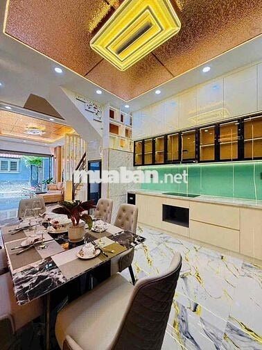 NHÀ ĐẸP 3 TẦNG - GẦN MINH PHỤNG HẬU GIANG 4M x 13M Hướng Đông Bắc