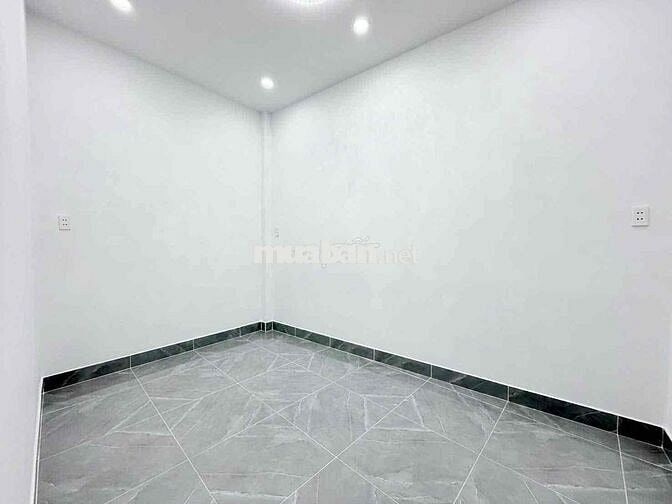 Bán nhà 4x14m, nở hậu 5m, hẻm xe hơi thông, 1 lầu, 3pn, TMT, Q12