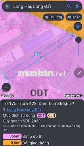 CHÍNH CHỦ CẦN RA LÔ ĐẤT MẶT TIỀN LONG HẢI
