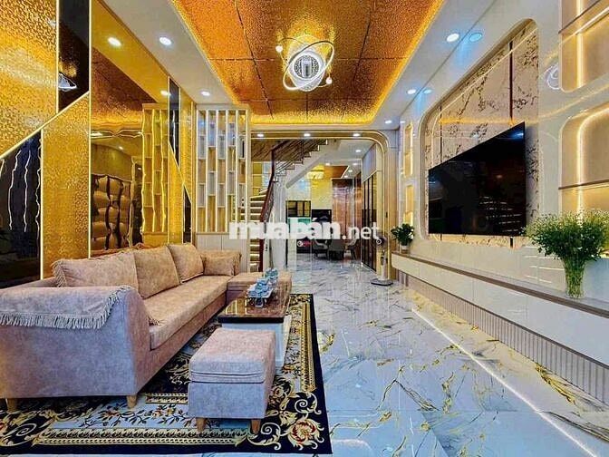 NHÀ ĐẸP 3 TẦNG - GẦN MINH PHỤNG HẬU GIANG 4M x 13M Hướng Đông Bắc