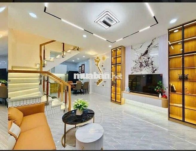 Hơn 4 🧄 Nhà Đẹp Quang Trung,P10 Gò Vấp,(4x9m)Nở Hậu,Full NT vào ở ngay