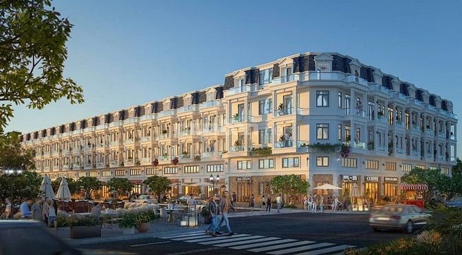 Shophouse mặt tiền chợ An Sương 5 x 20, 5 tầng chỉ 14.35 tỷ