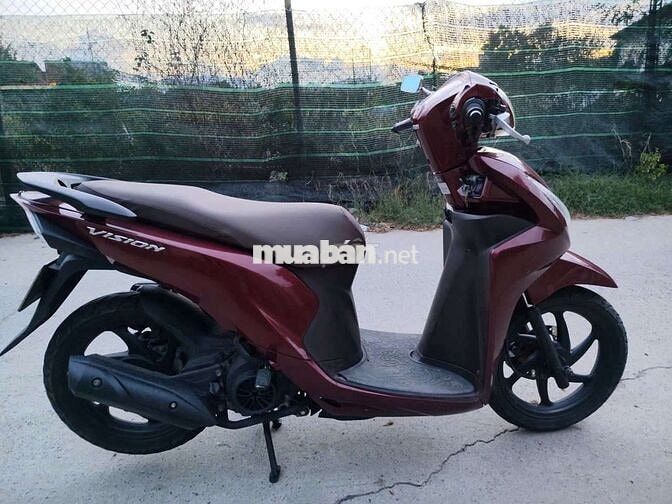 Honda Vision 2025 Cao Cấp màu Đỏ
