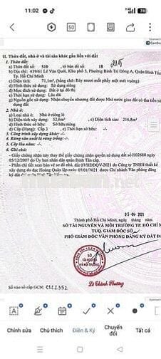 BÁN GẤP NHÀ ĐẸP 439/61 LÊ VĂN QUỚI, BÌNH TÂN