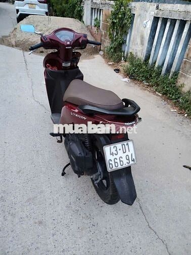 Honda Vision 2025 Cao Cấp màu Đỏ